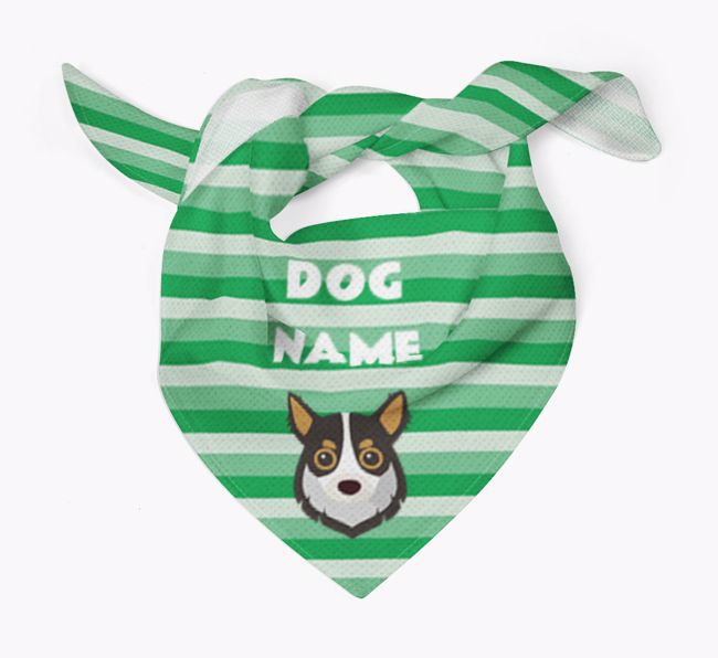 Personalized 'Stripes' Bandana for your {breedFullName}